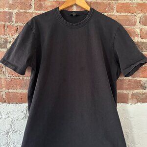 cos heavy weight black tshirt